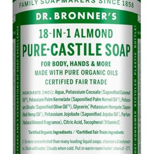 Dr. Bronner's Savon liquide Amande 475 ml