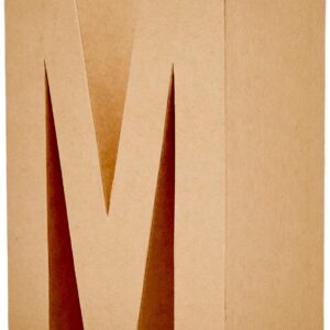 Alternative view of GLOREX — Lettre M en Carton 17,5 x 5,5 cm