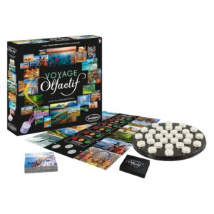 SentoSphère - Voyage olfactif - Jeu collaboratif - Jeu olfactif - A partir de 8 Ans - Fabrication Française, Noire
