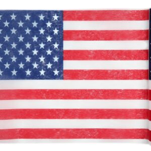 Santex 4846-99 Chemin de Table Imprimé Amérique Carton Multicolore 500 x 30 x 0,01 cm