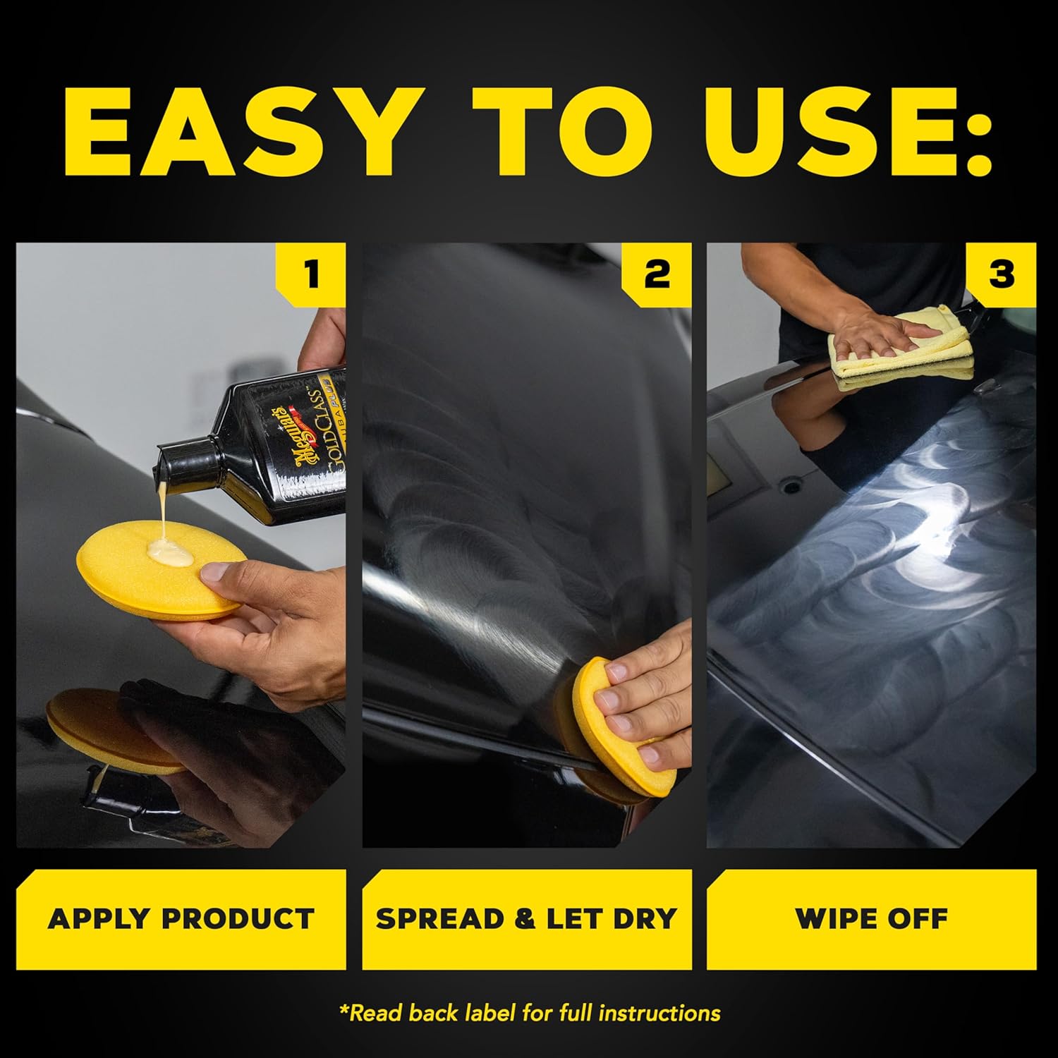 MEGUIAR'S Gold Class Carnauba Plus — Cire Liquide 473ml – Image 5