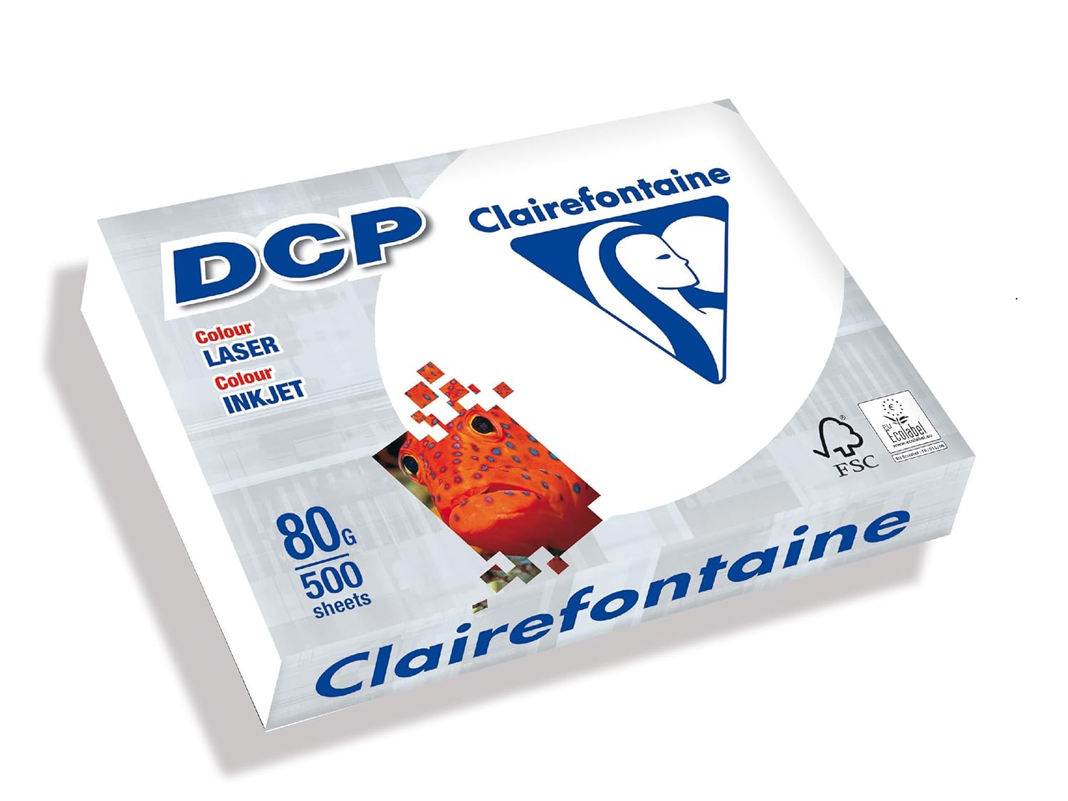 Clairefontaine 1800 feuilles de papier DCP A4 80 g/m² 500 feuilles Blanc