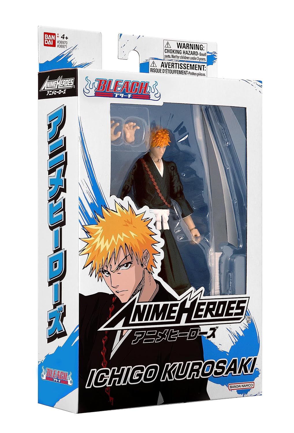 BANDAI Anime Heroes — Figurine Bleach Ichigo Kurosaki 17 cm – Image 7
