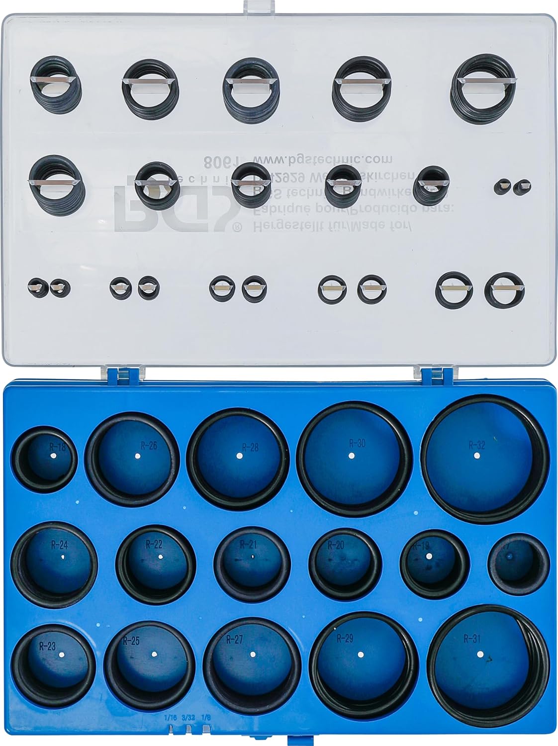 BGS 8061 — Assortiment de joints toriques 419 pièces – Image 3