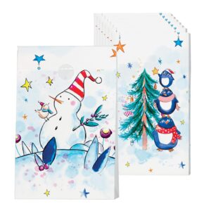P'tit Clown re23431 - Lot de 8 sachets Cadeau déco de Noël