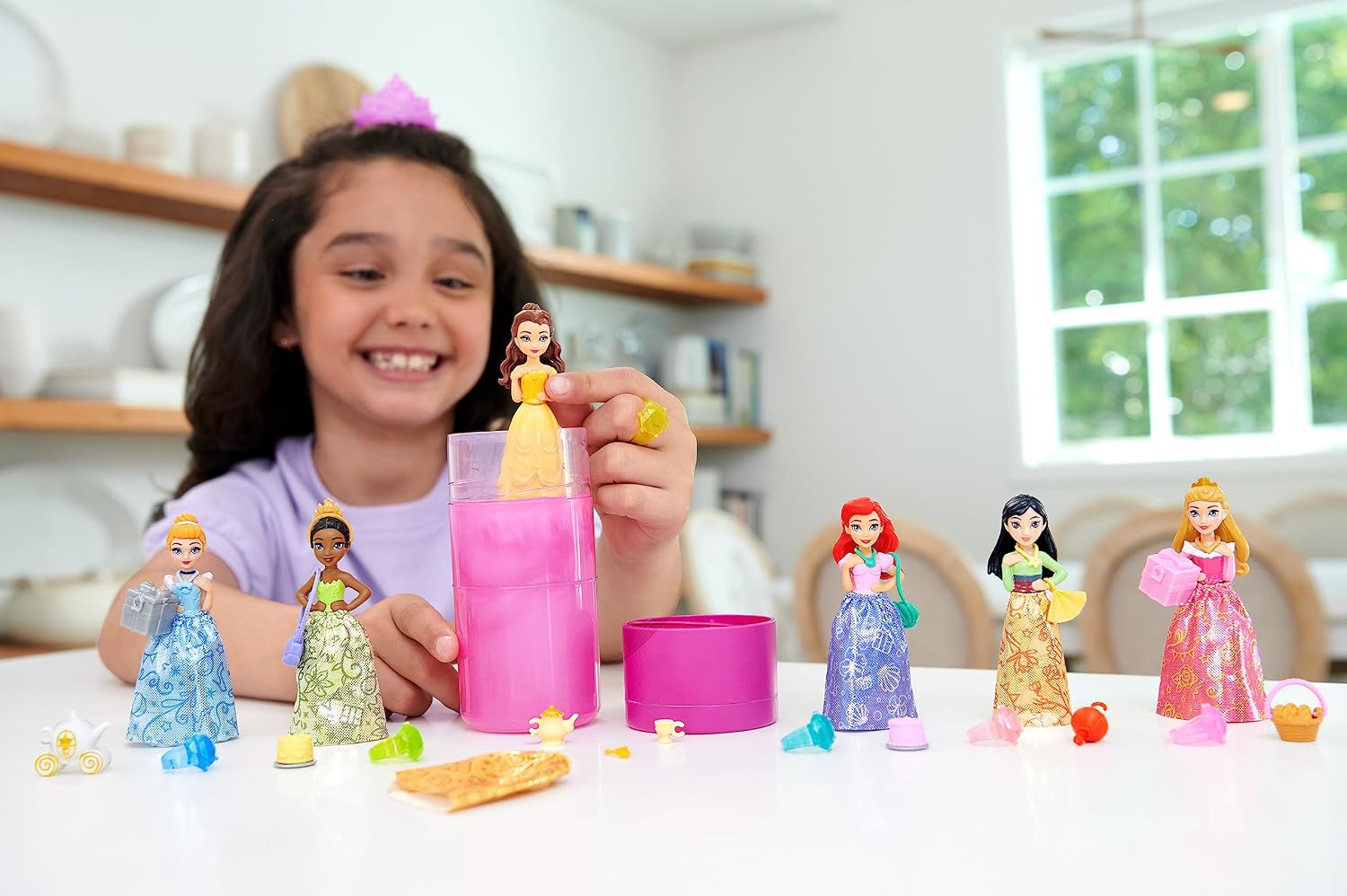 MATTEL Disney Princesses Color Reveal — Poupée Party Series – Image 2