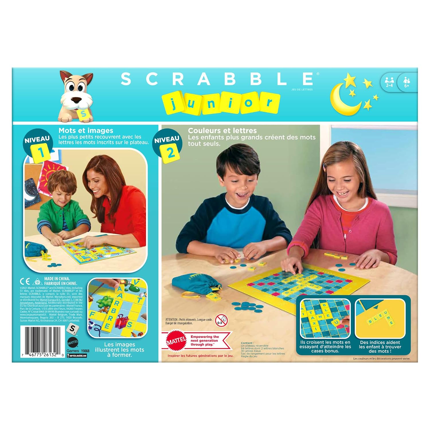 MATTEL GAMES Scrabble Junior — Jeu de Société dès 6 ans – Image 4