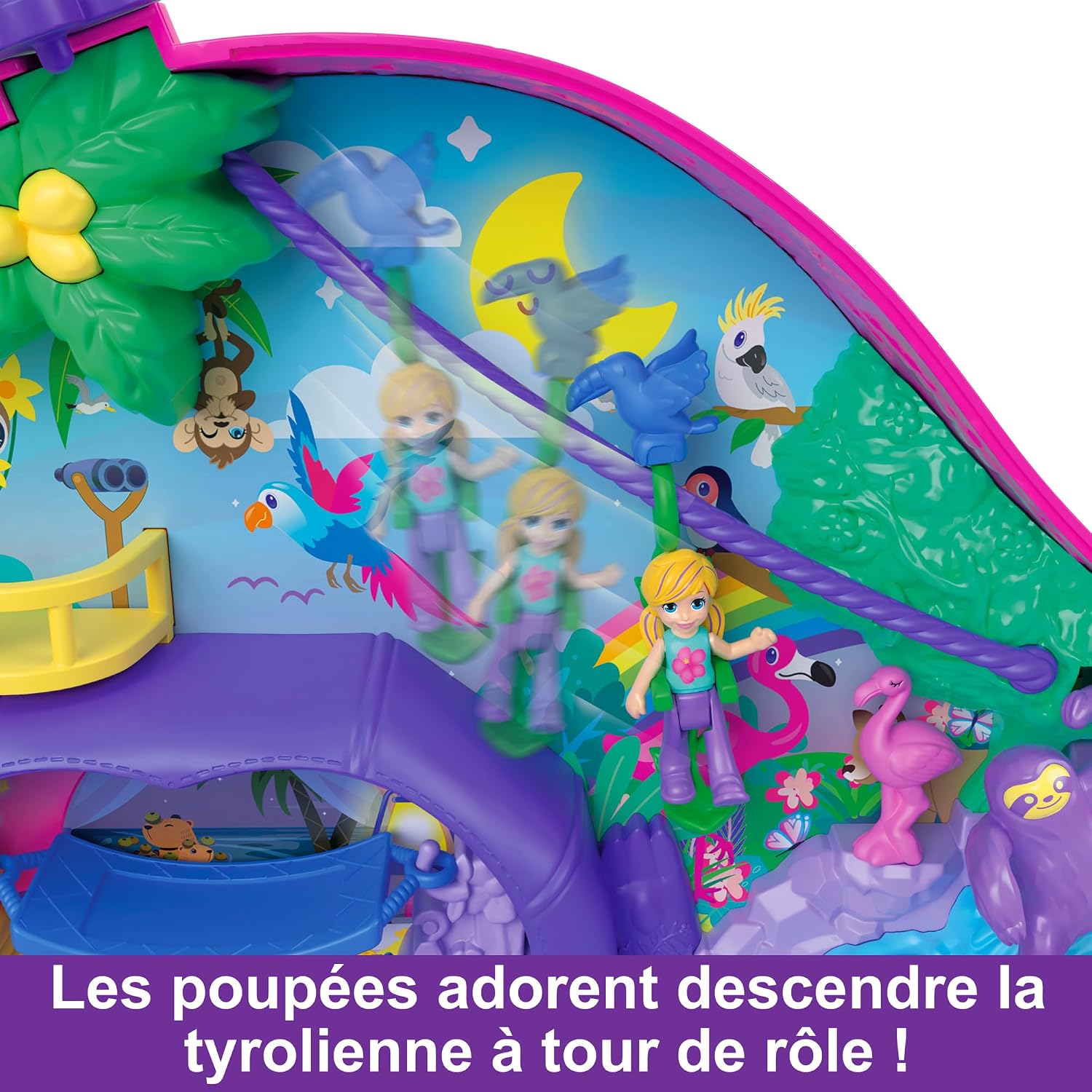 POLLY POCKET — Coffret 2 en 1 Famille des Paresseux – Image 5