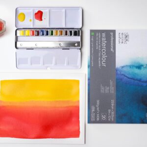 Alternative view of WINSOR & NEWTON — Bloc papier coton grain torchon 20F 22,9x30,5cm