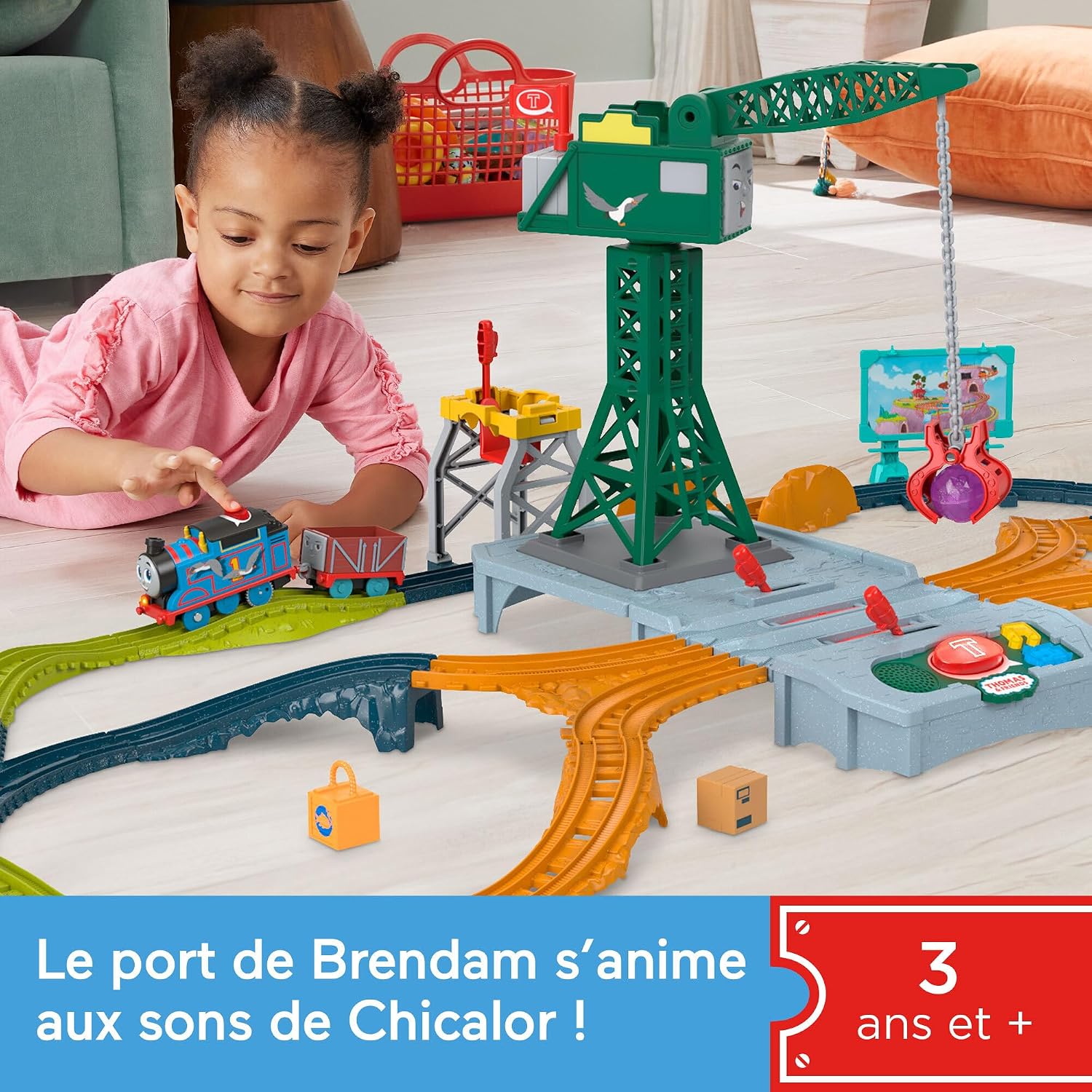 THOMAS & FRIENDS — Coffret Train Motorisé Sons de Chicalor – Image 3
