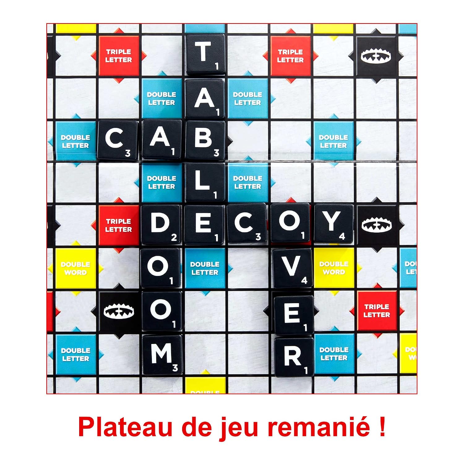 MATTEL GAMES Scrabble — Jeu de lettres familial avec tuiles pièges – Image 4