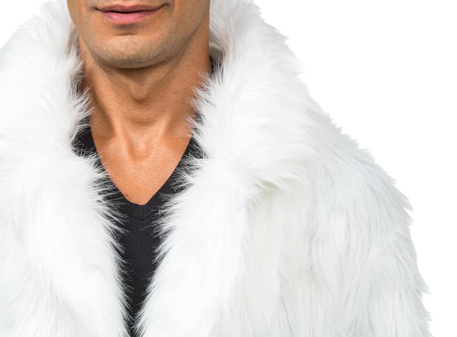CHAKS — Veste courte en fausse fourrure pour adulte – Image 3