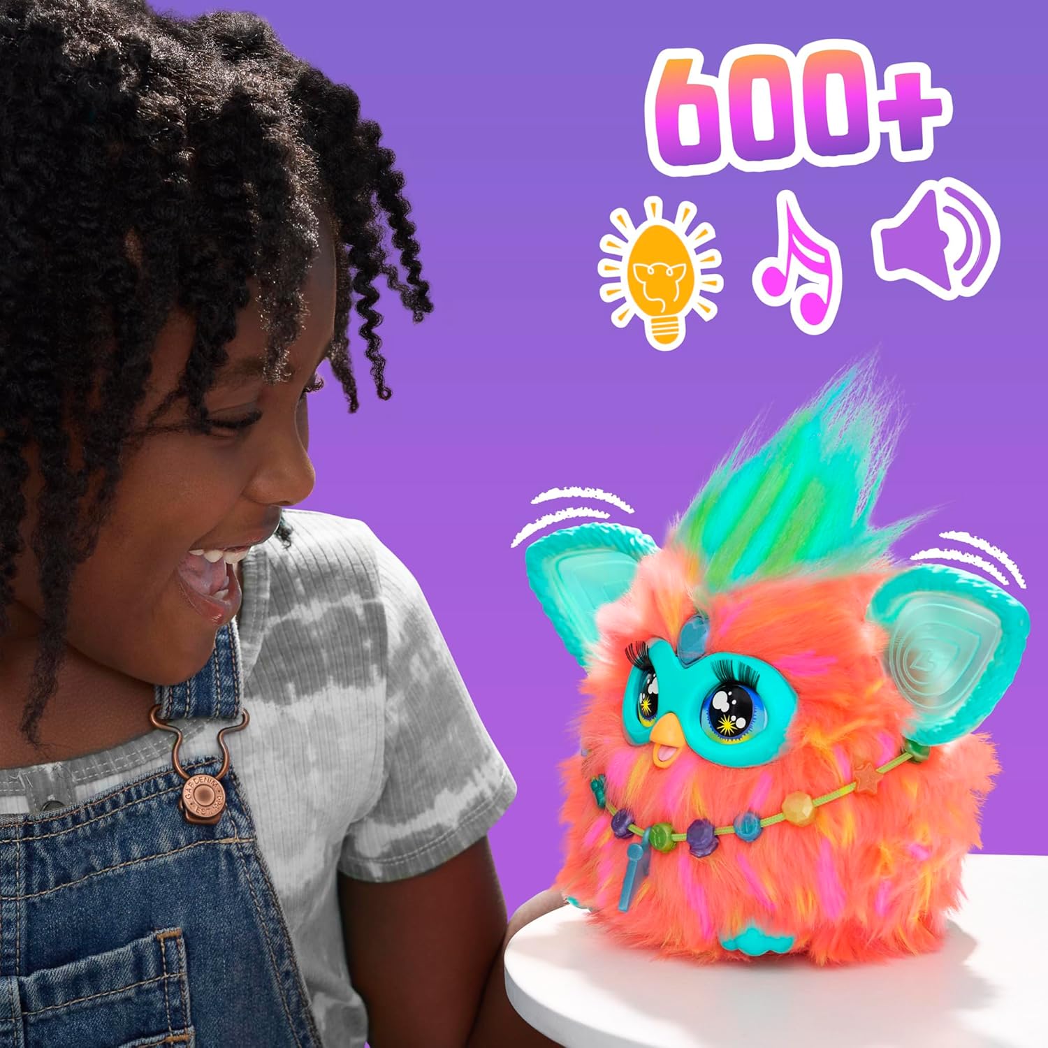 FURBY — Peluche Interactive Corail Version Française – Image 3
