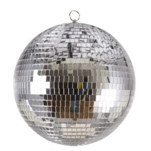 P’TIT Clown - 71198 - Boule à Facettes Ø 30 cm - Décoration Disco & Soirées Années 70/80 - Ambiance Festive pour Fête, Carnaval, Nouvel an, Soirée à Thème