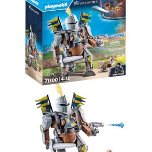 Playmobil 71300 Géant de Combat Novelmore - Combattez Les Ennemis avec Le géant en Armure, Ses Bras et Jambes sont Mobiles - Chevalier - Histoire & Imaginaire - Dès 4 Ans