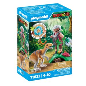 VELOCIRAPTOR +EXPLORATR +LASSO PLAYMOBIL PLL71823