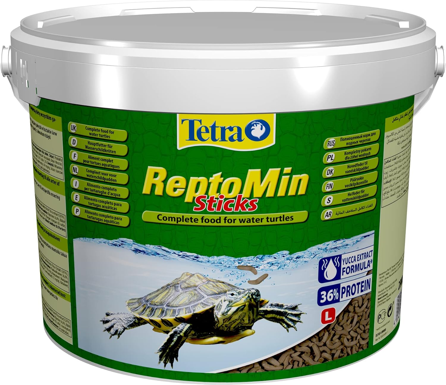 Tetra Produit pour reptiles et amphibiens, Multicolore, 10 l (Lot de 1)