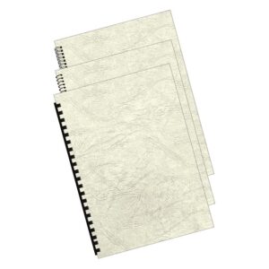 Alternative view of FELLOWES — Lot de 100 couvertures grain cuir A4 ivoire