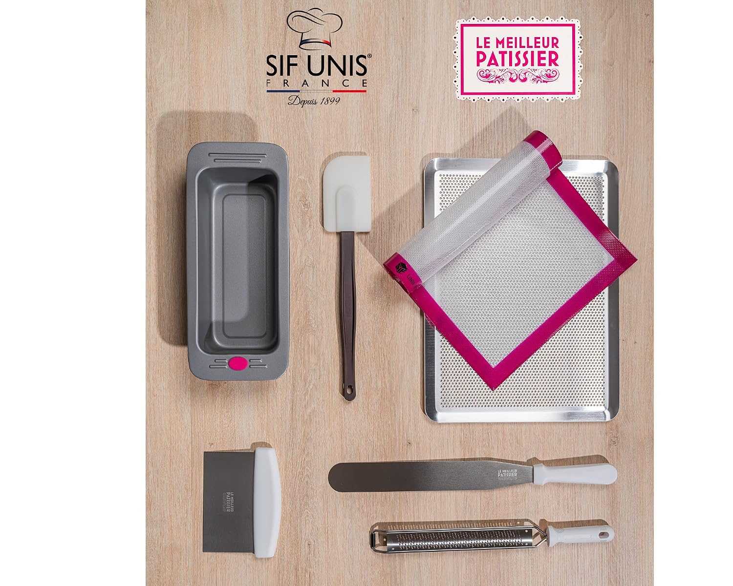 SIF UNIS France — Spatule à lisser inox flexible 31 cm – Image 4