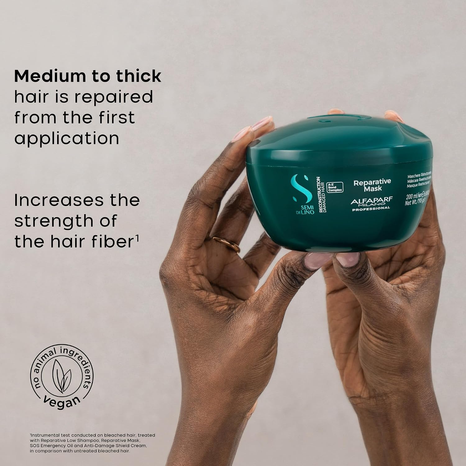 ALFAPARF MILANO Semi di Lino — Masque restructurant 500ml – Image 2