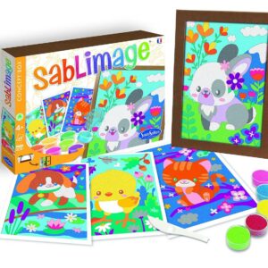 Alternative view of SENTOSPHÈRE Sablimage — Kit créatif Animaux câlins