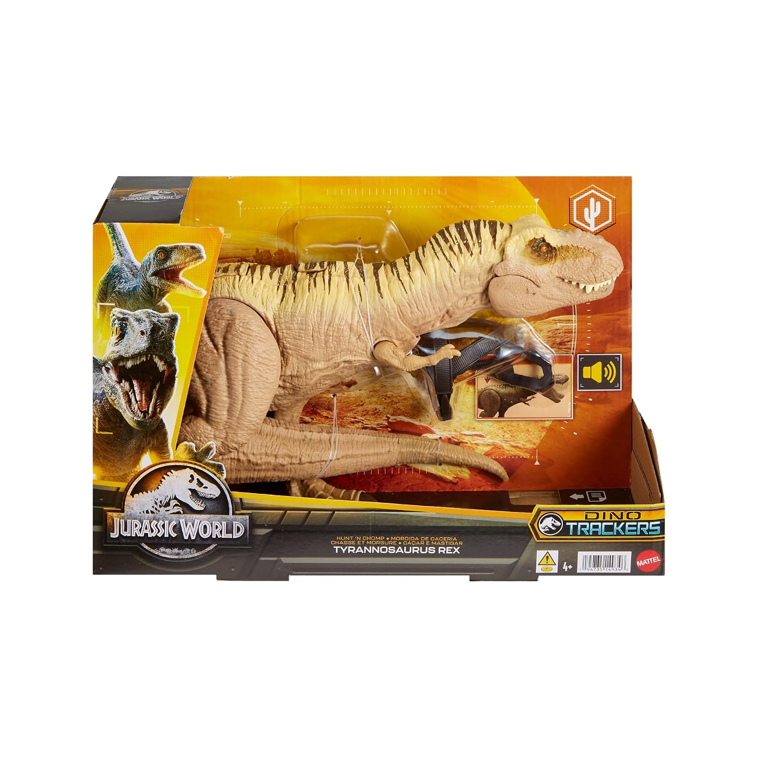 MATTEL Jurassic World — Figurine Tyrannosaurus Rex sonore – Image 6