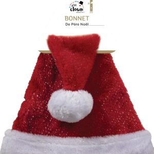 Alternative view of P'TIT CLOWN — Bonnet de Noël en Peluche Adulte Unisexe
