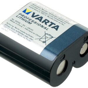 Varta CR-P2 – Piles Lithium, Prismatic, 6 V, Noir