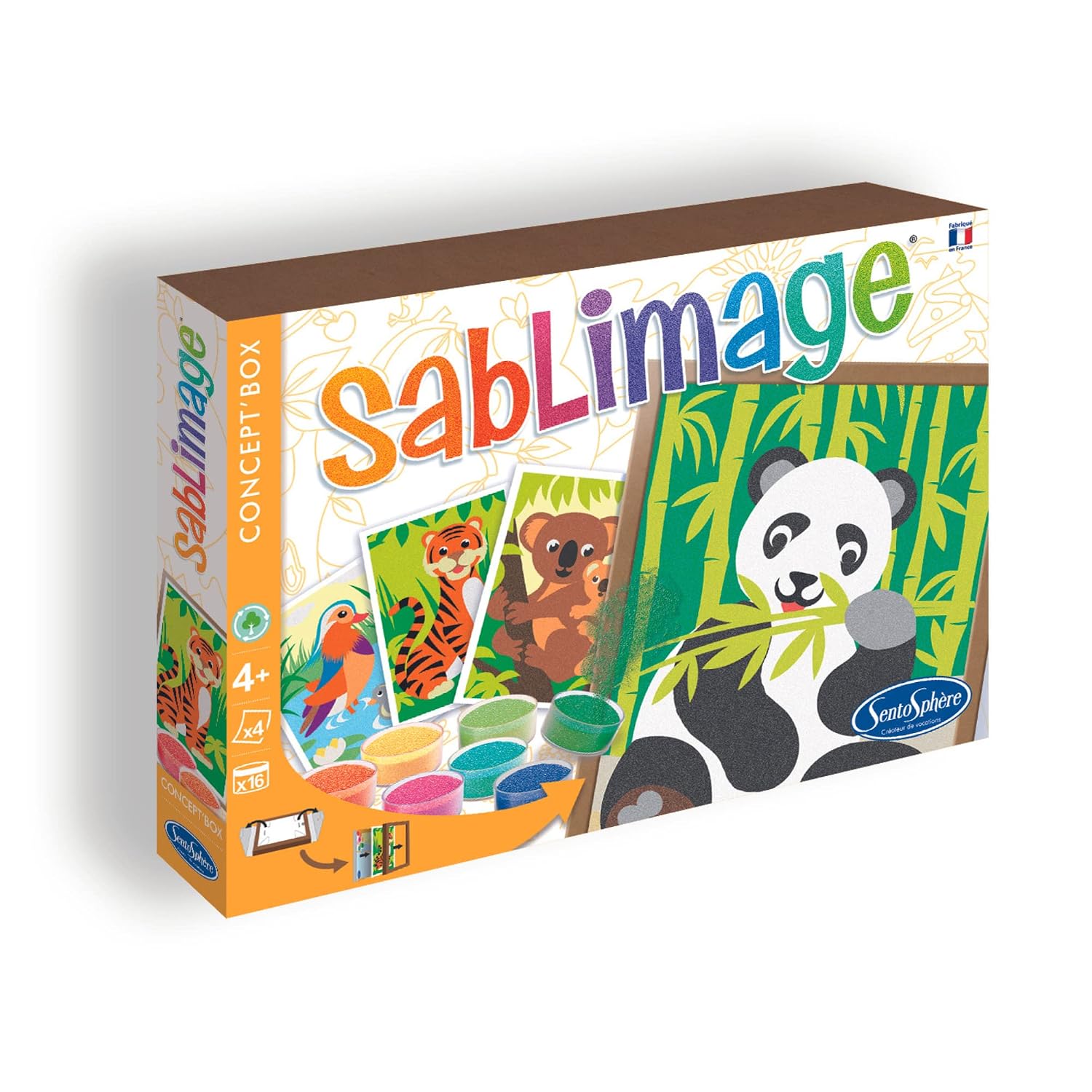 SENTOSPHÈRE Sablimage — Kit créatif Animaux en danger – Image 3