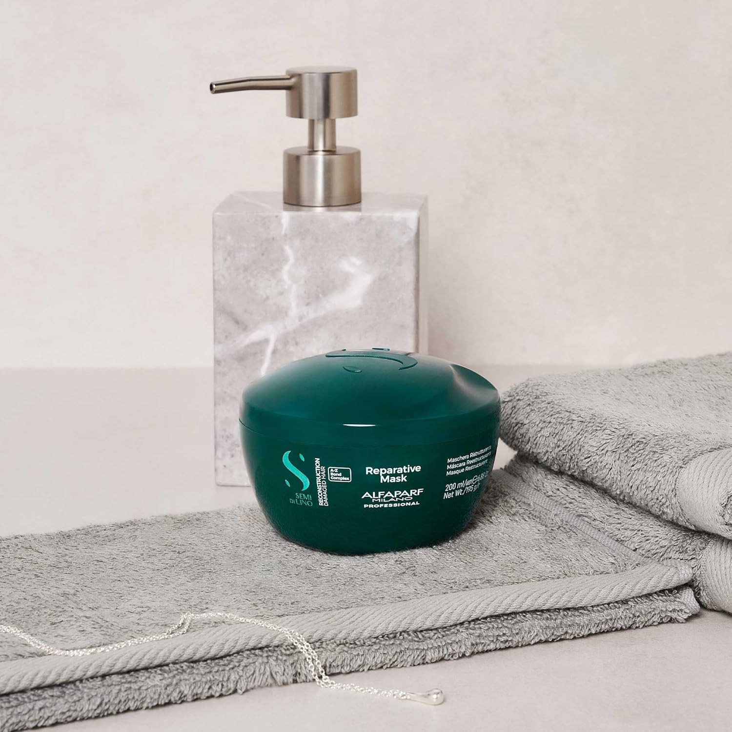 ALFAPARF MILANO Semi di Lino — Masque restructurant 500ml – Image 3
