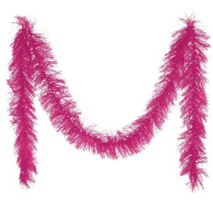 P'tit Clown - Boa Polyester - Longueur 180 cm - Unisexe - Accessoire parfait pour Déguisement, Charleston, Années 20, Flapper, Carnaval, Fête costumée (Rose)