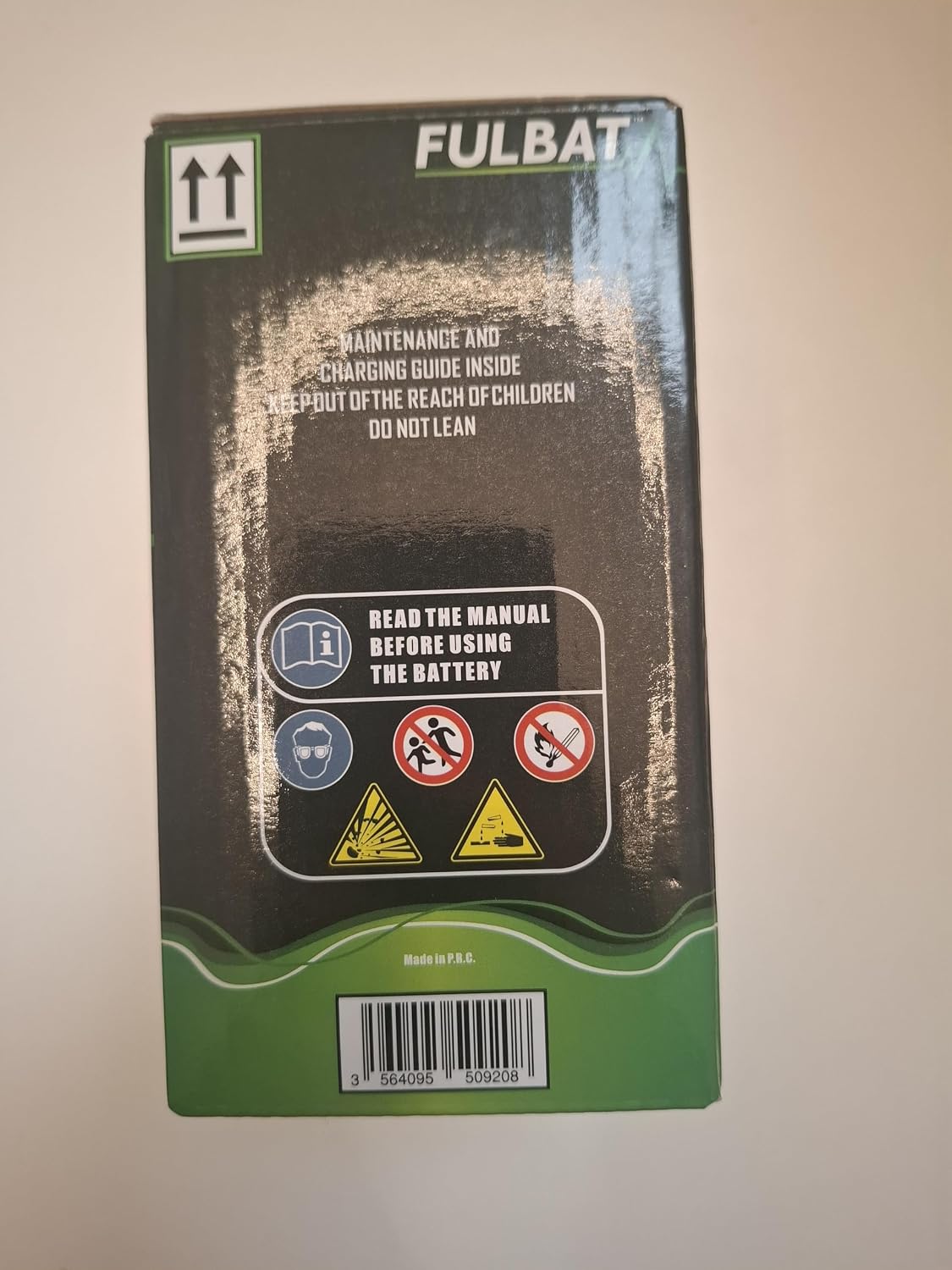 FULBAT SLA GEL FTX7L-BS — Batterie moto 12V 6,3Ah – Image 2