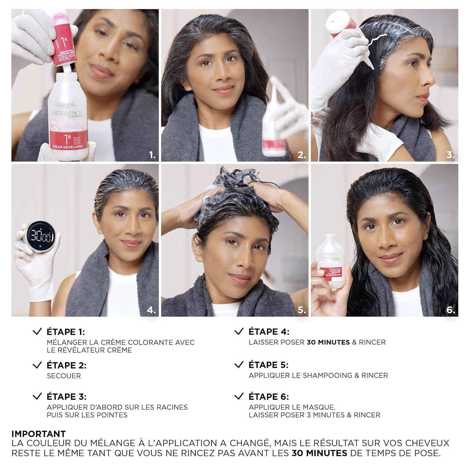 L'ORÉAL PARIS Excellence Crème — Coloration permanente 5,15 Marron glacé – Image 7