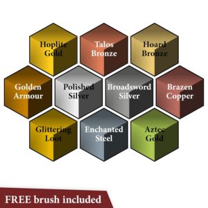 Alternative view of THE ARMY PAINTER Speedpaint Metallics 2.0 — Set 10 peintures 18ml