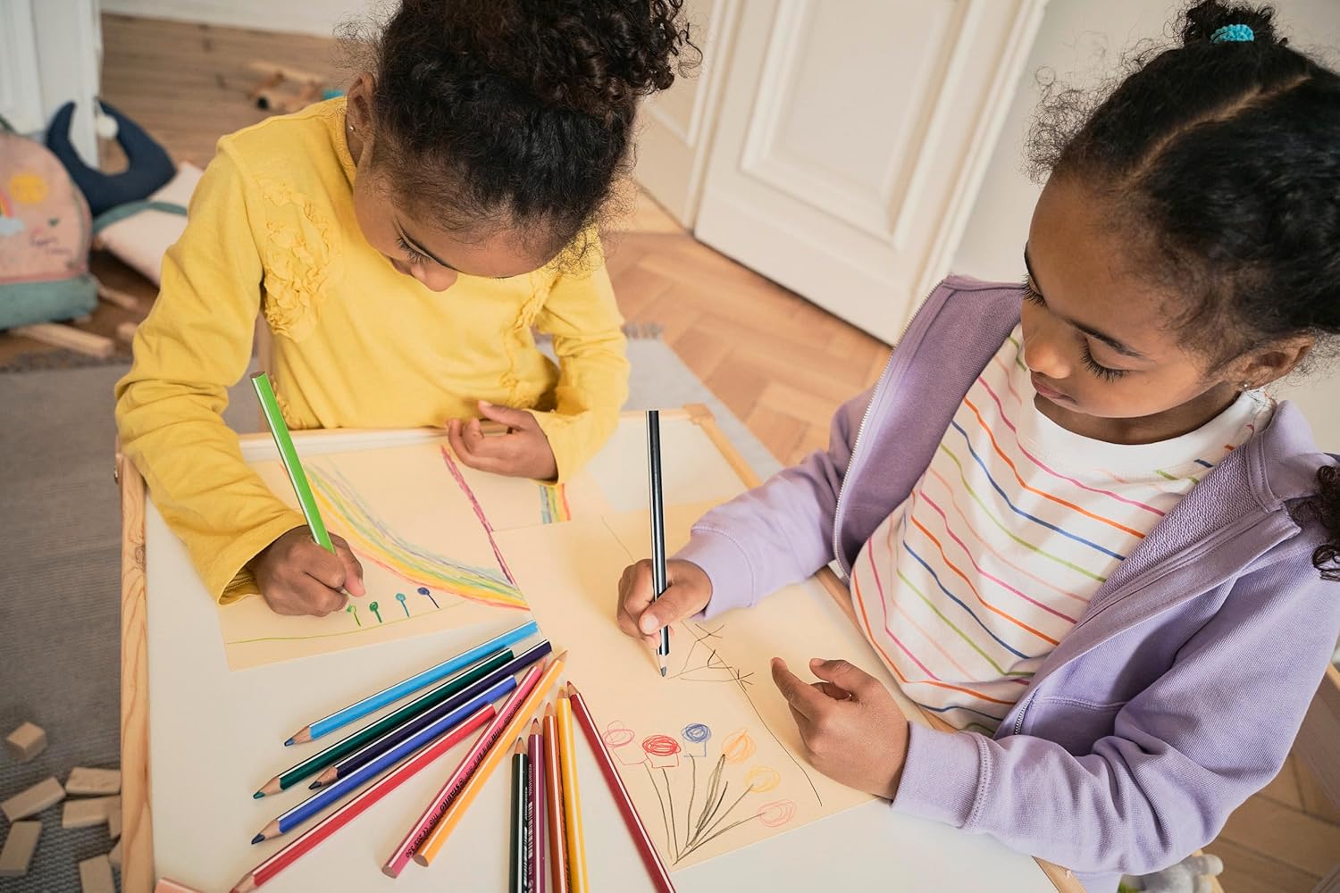 STABILO Trio — Étui de 24 Crayons de Couleur + Taille-crayon – Image 3