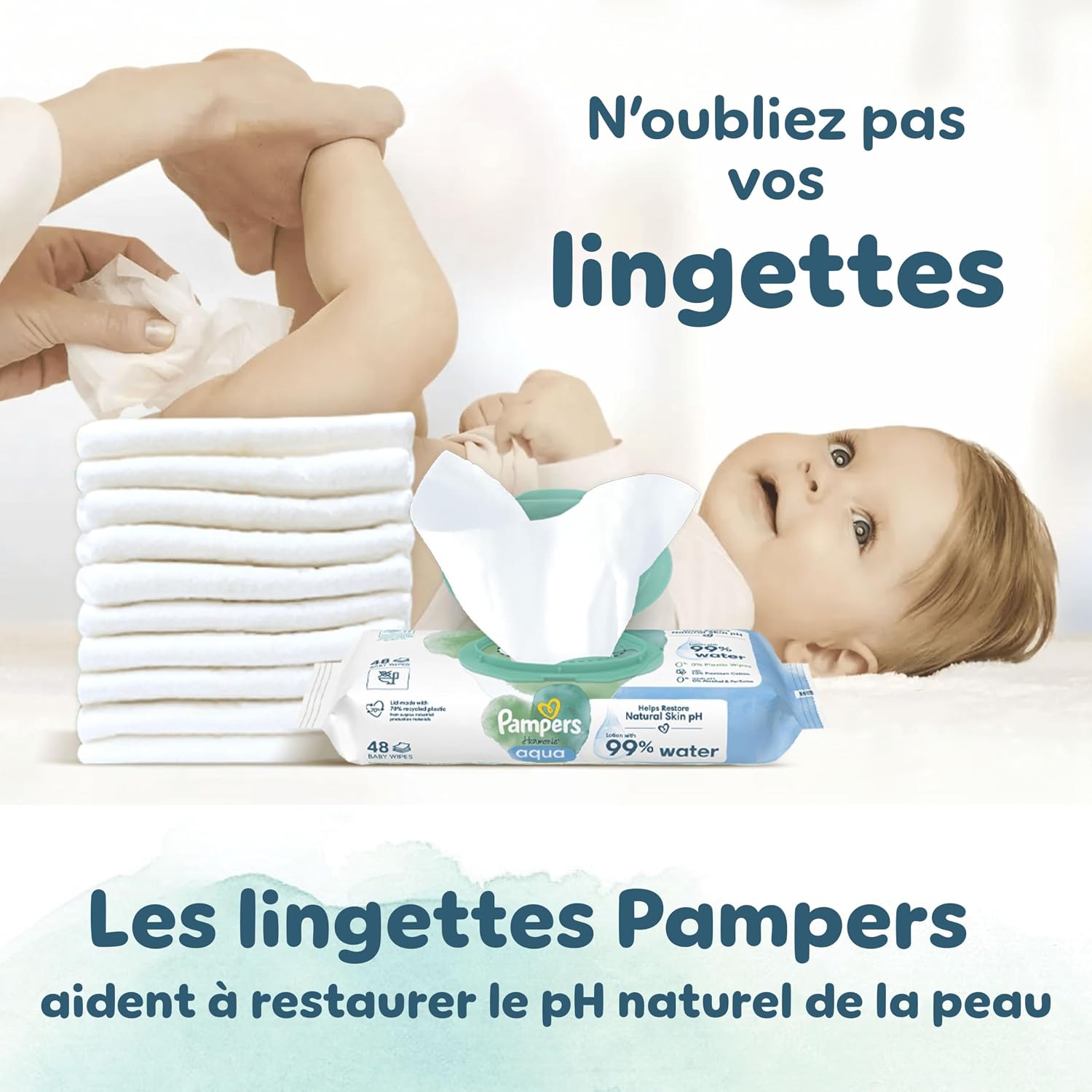 PAMPERS Harmonie — Couches taille 6 x62 (13 kg+) – Image 7