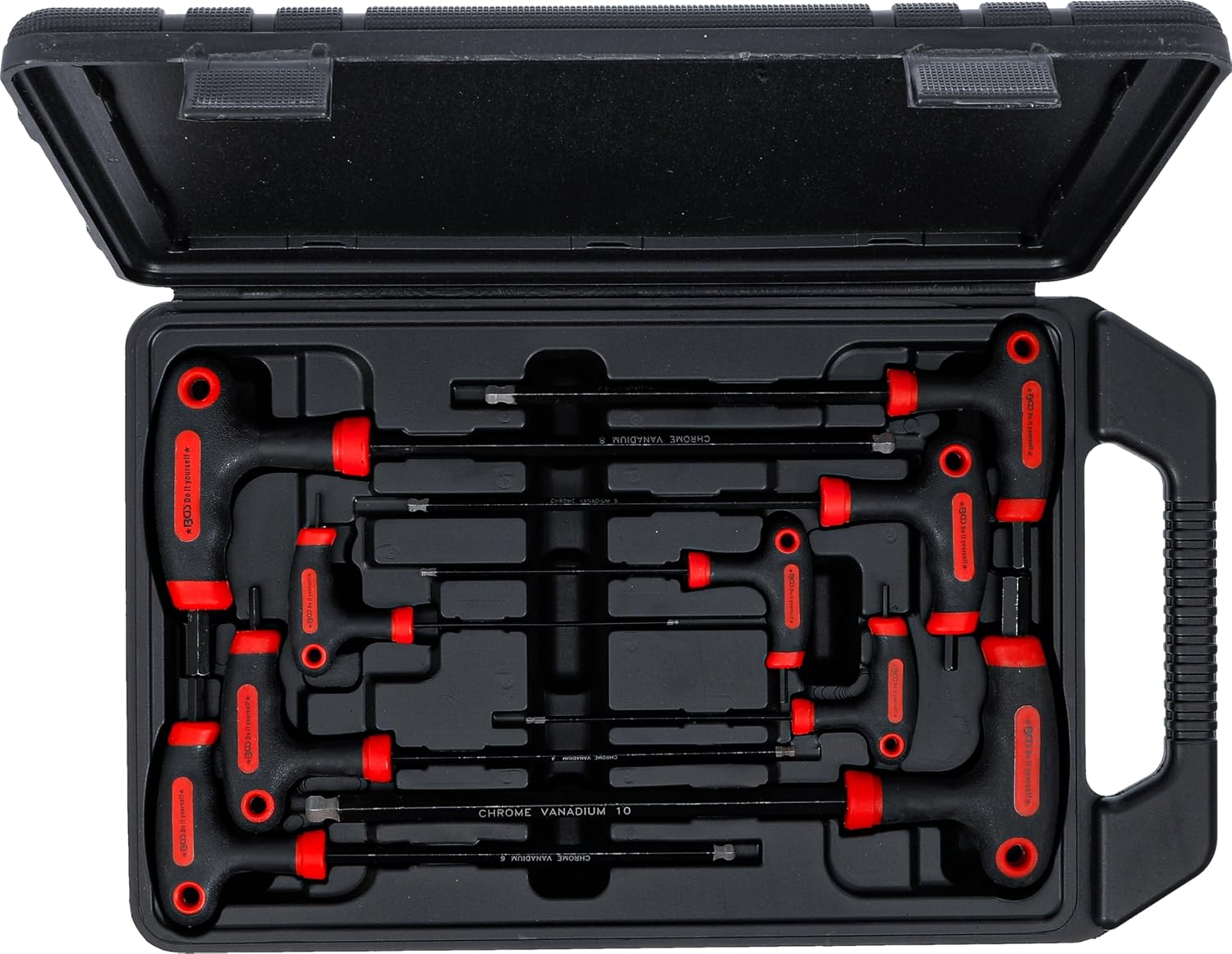 BGS DIY 7882 — Jeu de tournevis en T 6 pans 9 pièces – Image 4