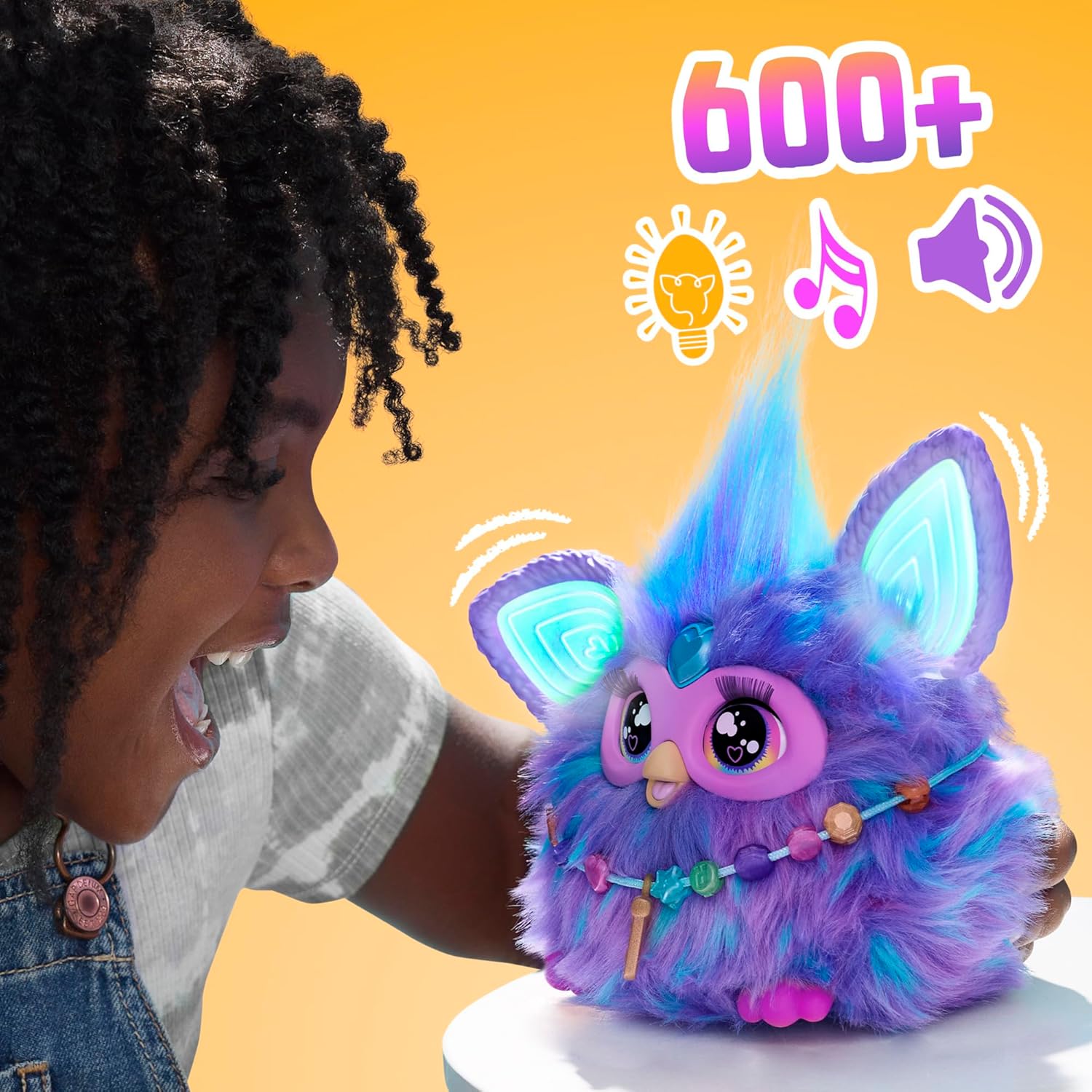 FURBY — Peluche Interactive Violet Version Française – Image 3