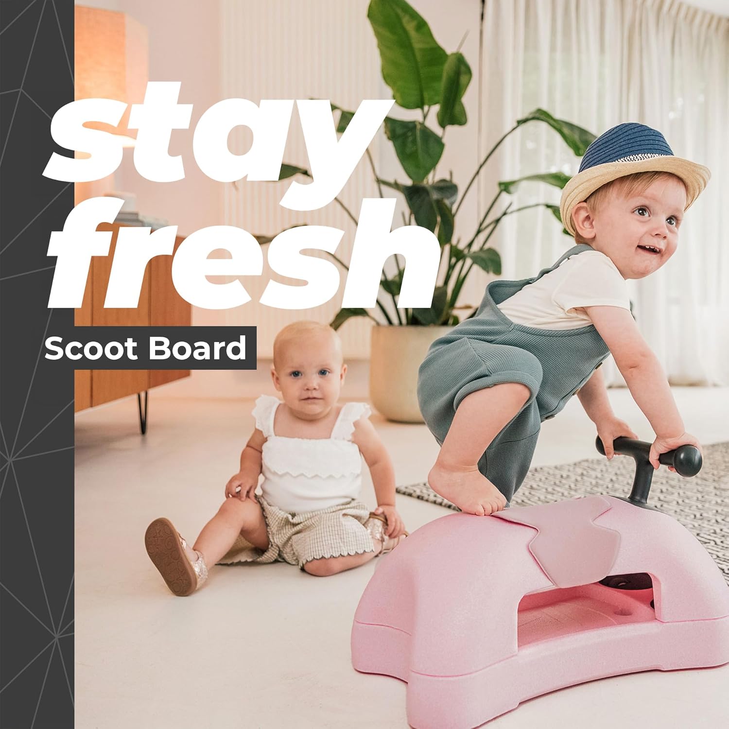SCOOT & RIDE My First — Planche à roulettes bébé rose – Image 2