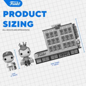 Alternative view of FUNKO Pop! Town — Snake Mountain avec Skeletor