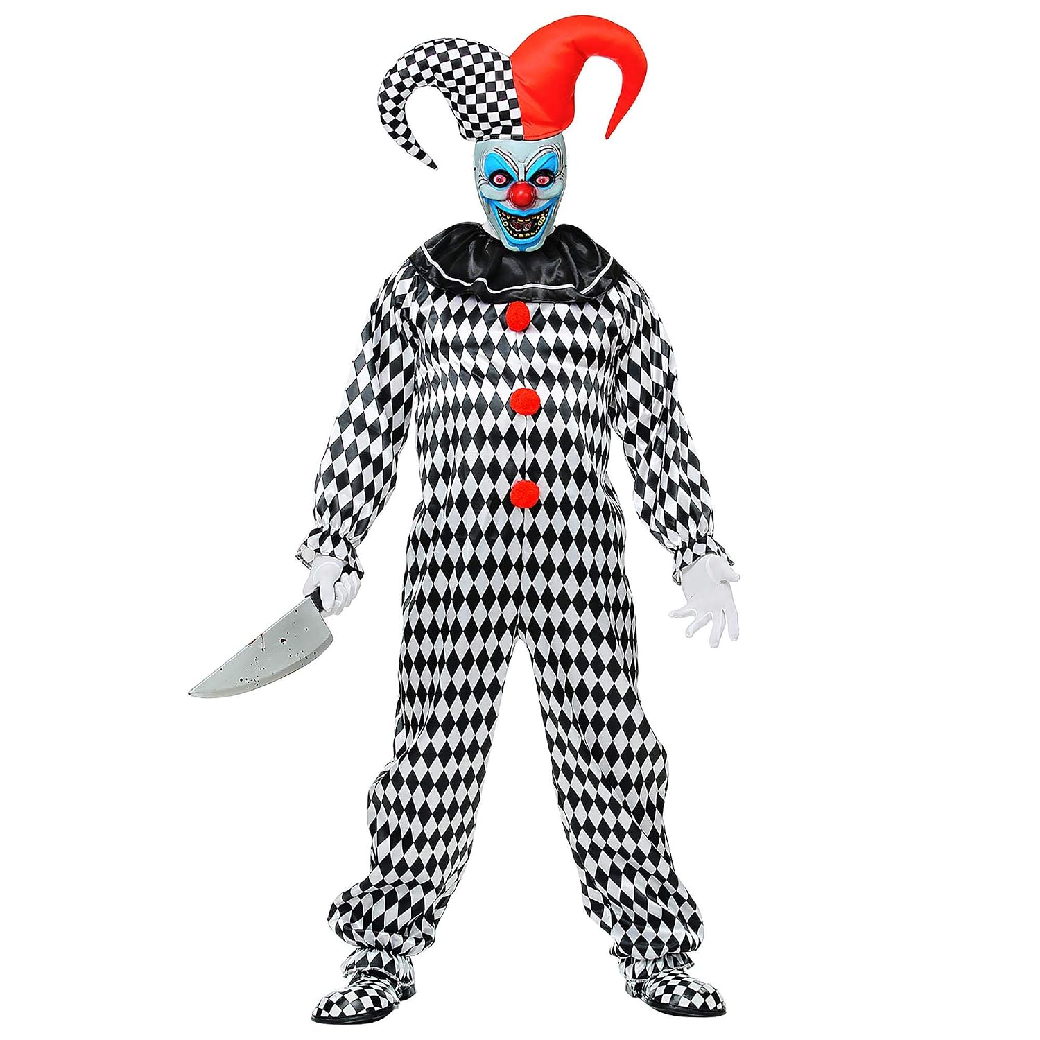 W WIDMANN MILANO — Costume de clown effrayant adulte XXL – Image 3