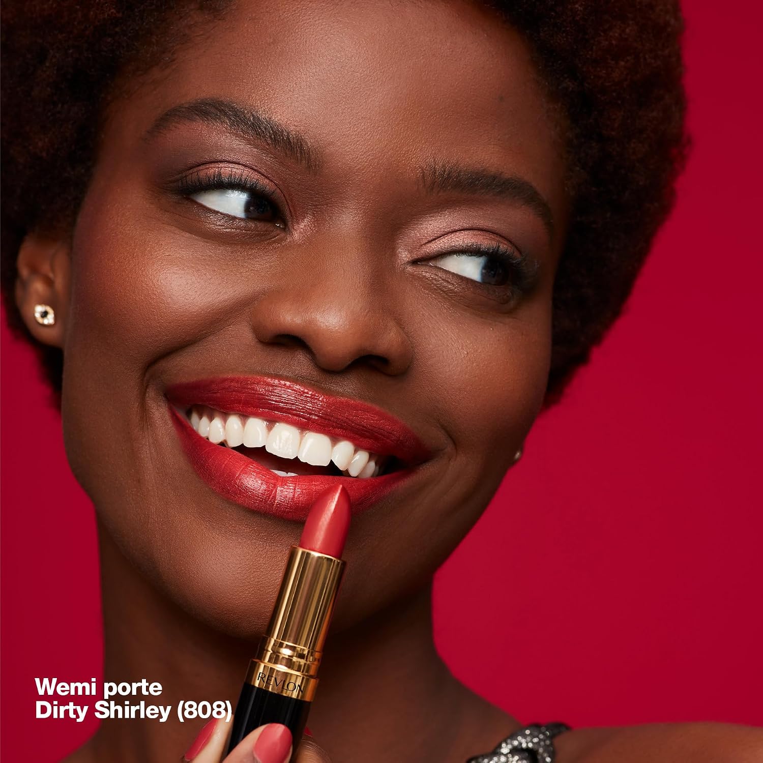 REVLON Super Lustrous — Rouge à lèvres crémeux 808 Dirty Shirley – Image 4