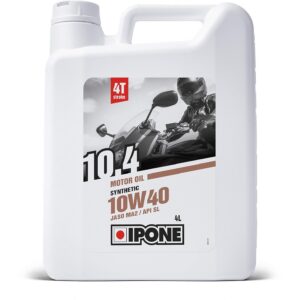 IPONE 10.4 — Huile moto 4 temps 10W40 4 L