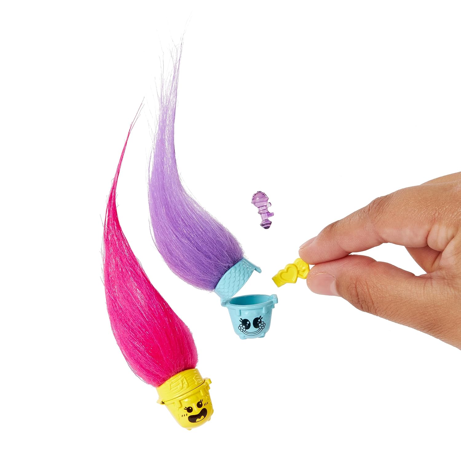 MATTEL Trolls 3 — Figurine Poppy Hair Pops avec accessoires – Image 3