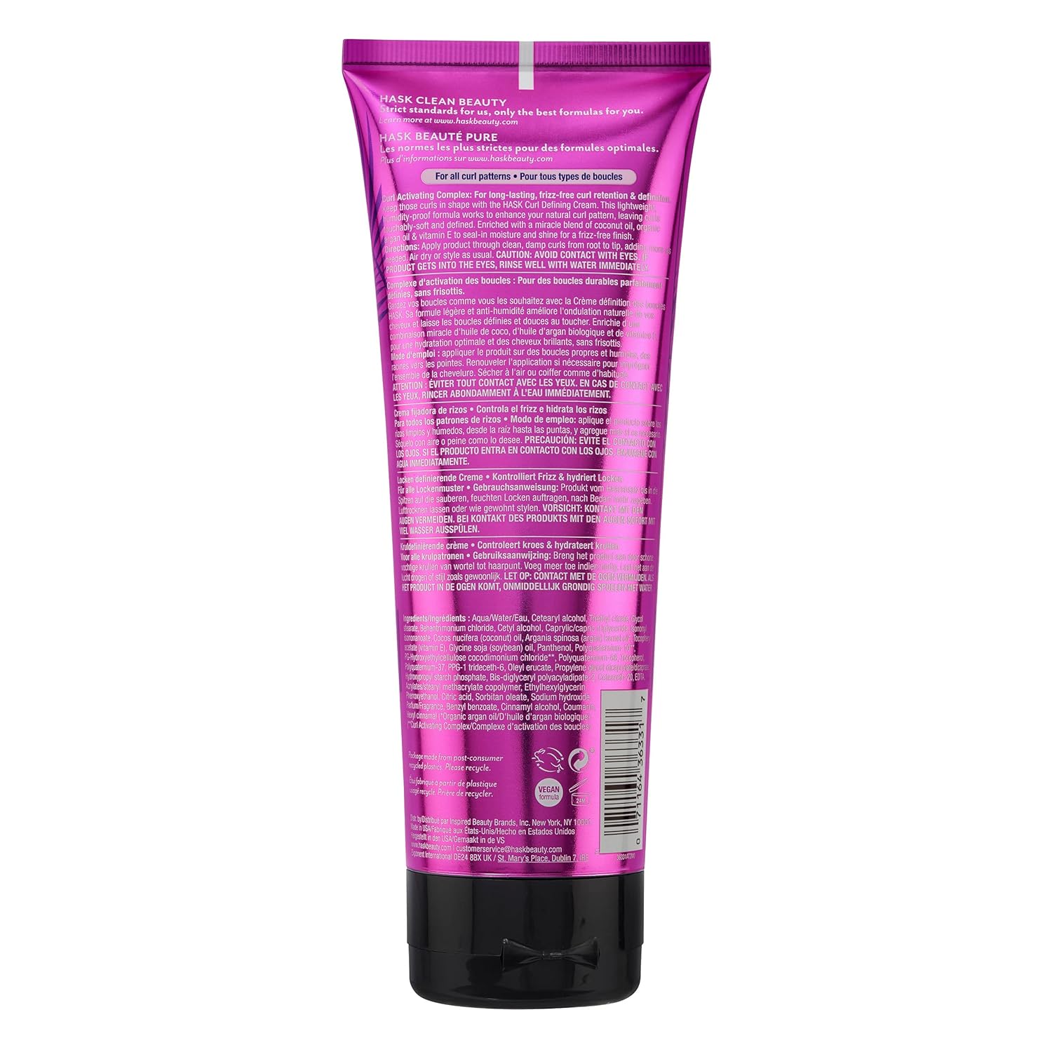 HASK Curl Care — Crème Définissante Boucles 198 ml – Image 7