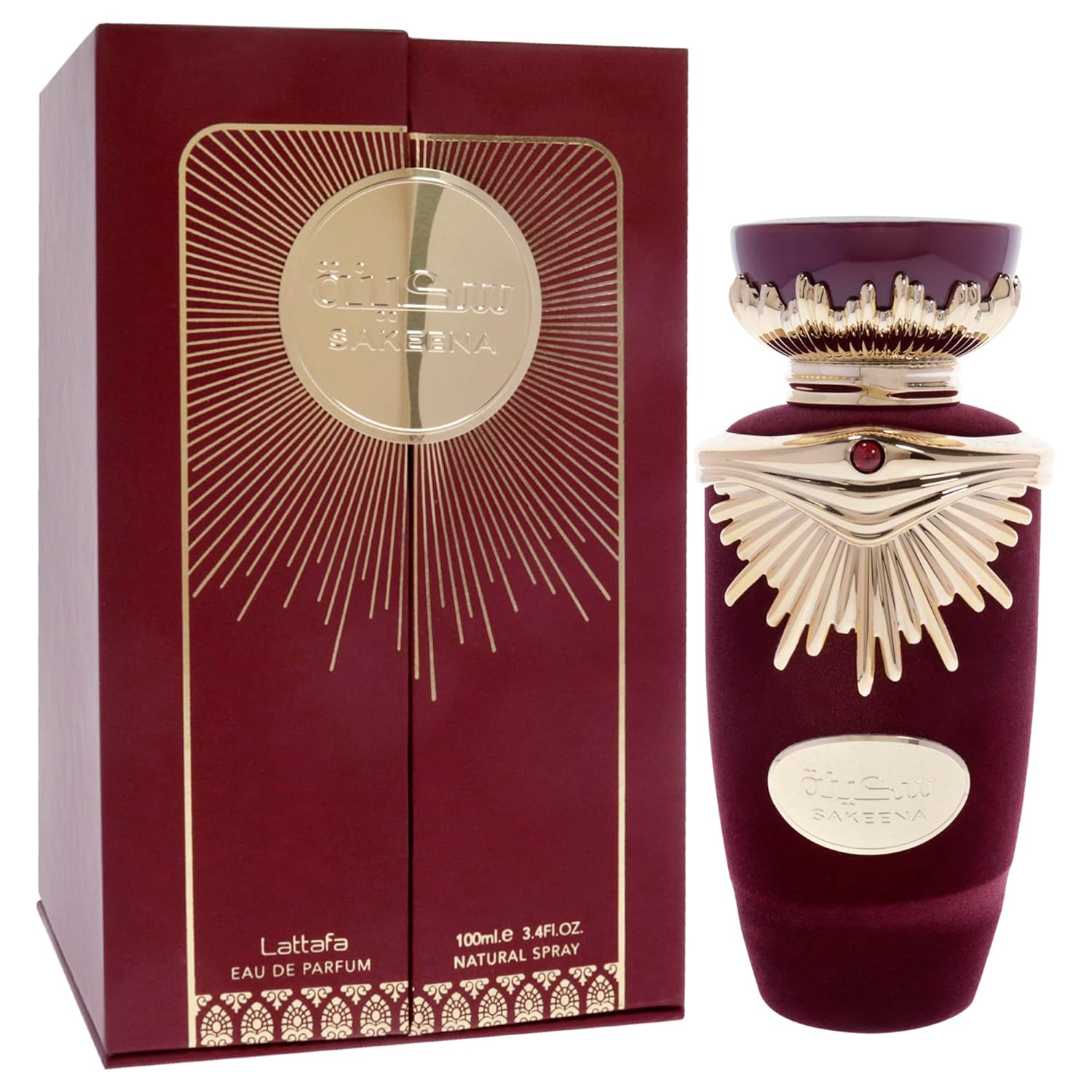SAKEENA — Eau de parfum rouge 100 ml – Image 2
