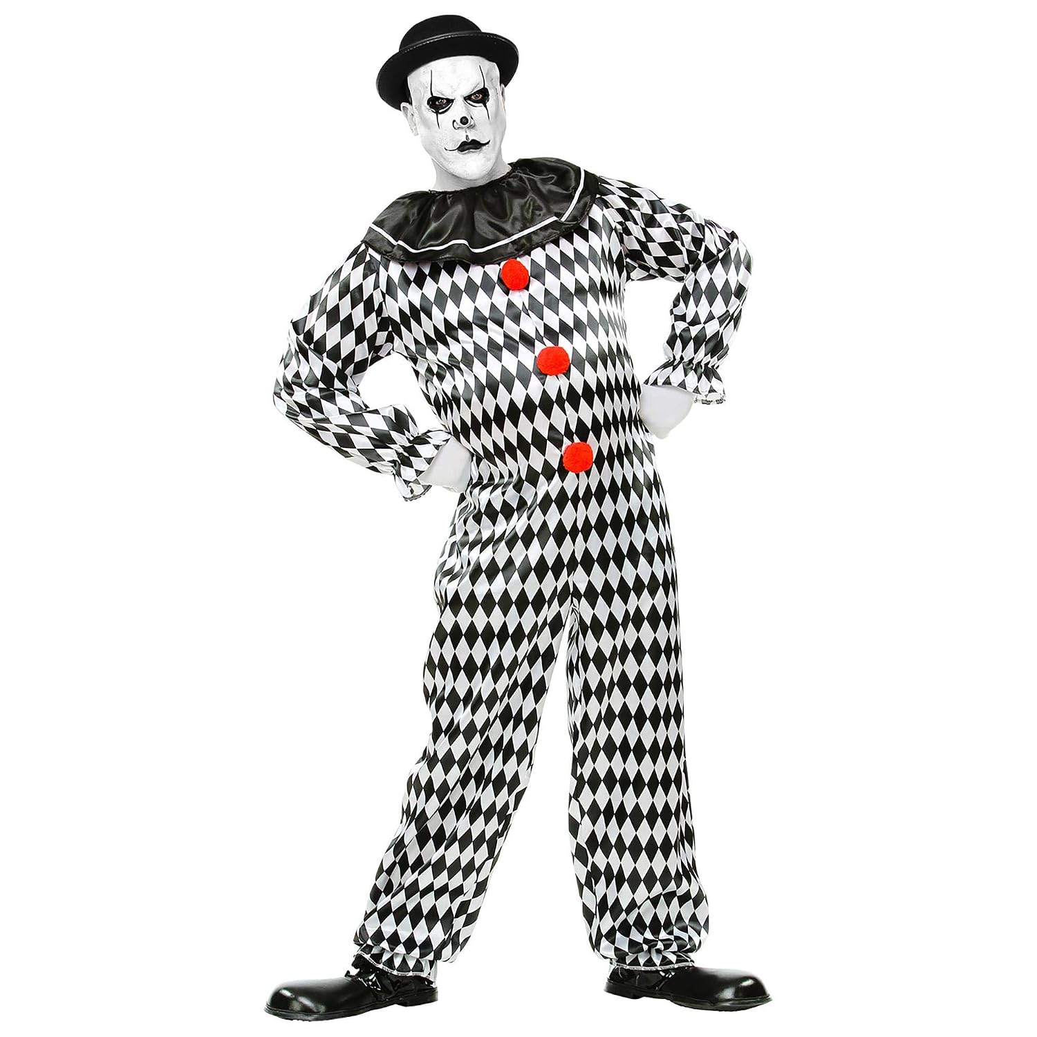 W WIDMANN MILANO — Costume de clown effrayant adulte XXL – Image 4