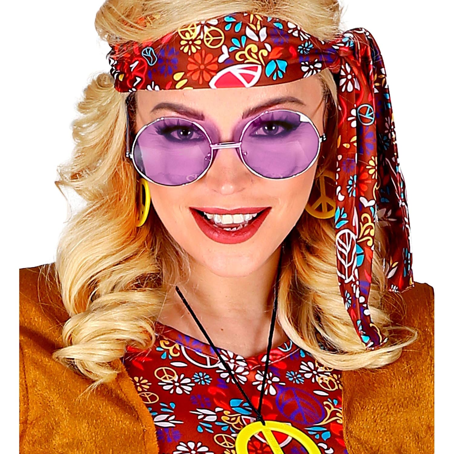 W WIDMANN MILANO Party Fashion — Lunettes années 70 violettes – Image 2