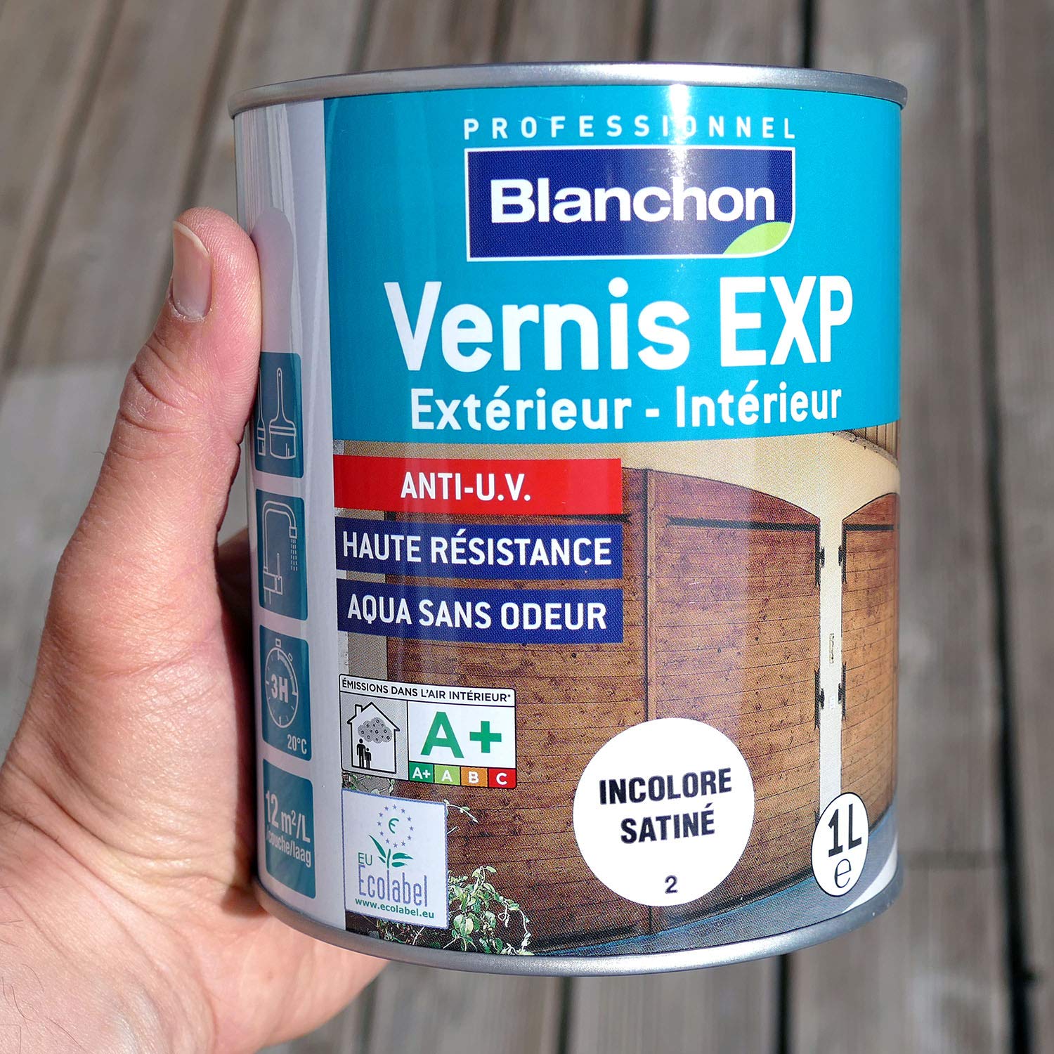 BLANCHON EXP — Vernis Bois Intérieur/Extérieur 1 litre – Image 4