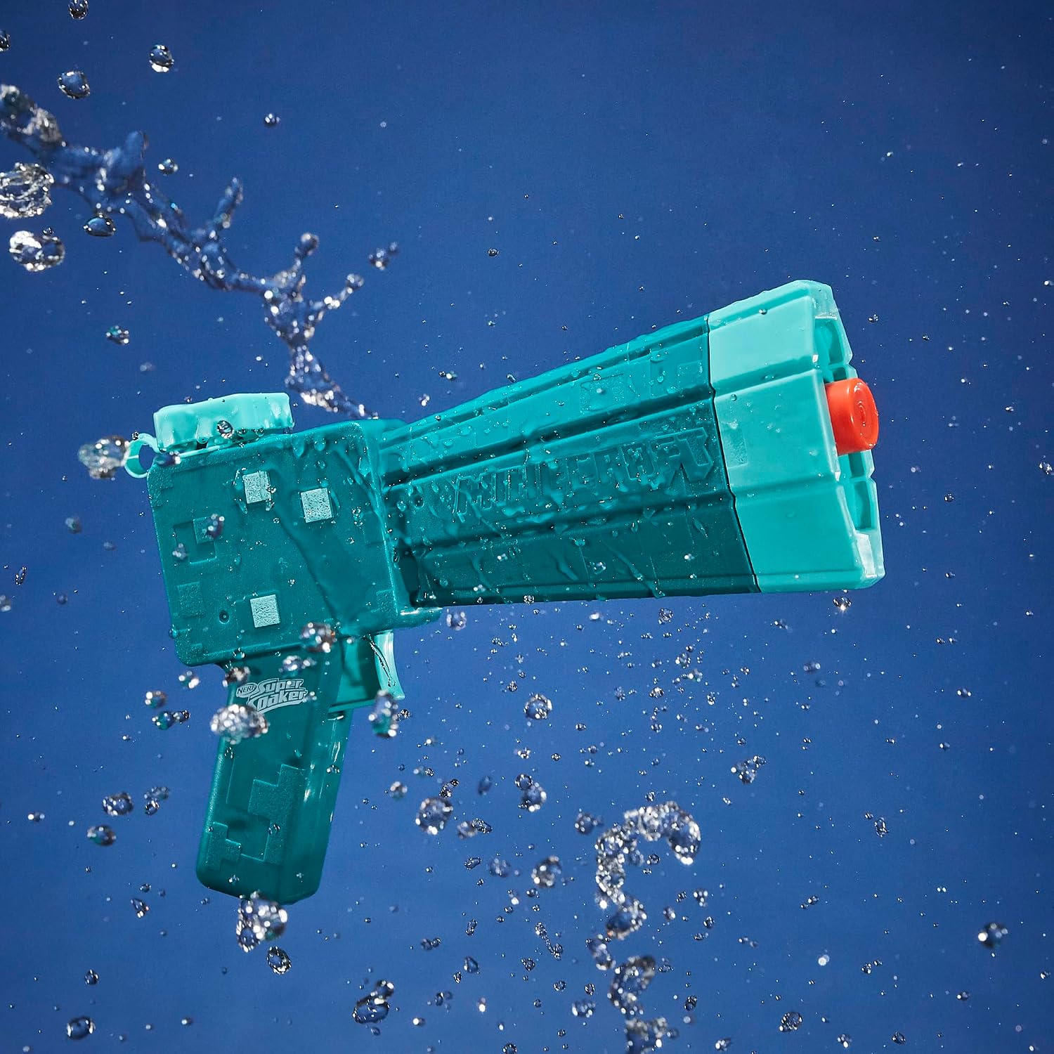 NERF Super Soaker Minecraft — Blaster à eau Glow Squid – Image 5